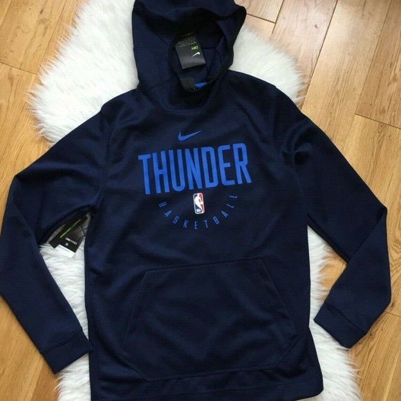 Nike Oklahoma City Thunder NBA college Navy Sz Sm - Picture 2 of 11